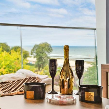 Marine Hotel Apartament Prywatny Studio Widok Na Morze Basen Sauna Jacuzzi 5 Pietro Колобжег Екстериор снимка
