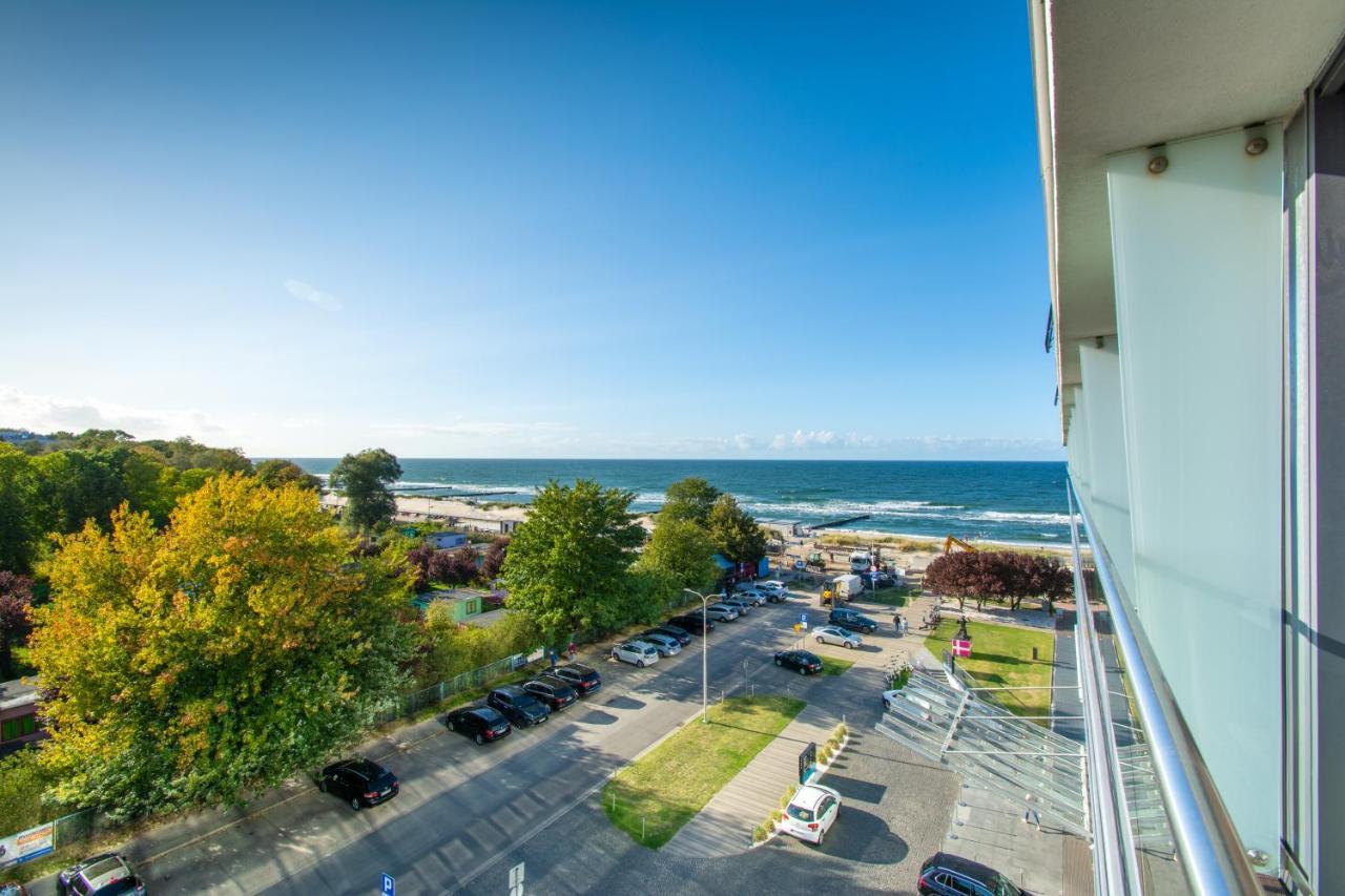 Marine Hotel Apartament Prywatny Studio Widok Na Morze Basen Sauna Jacuzzi 5 Pietro Колобжег Екстериор снимка